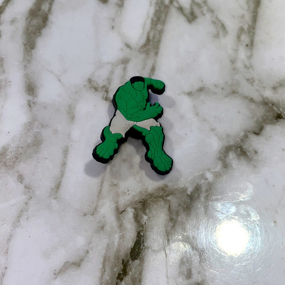 Marvel Incredible Hulk Croc Shoe Charm ๐ - Picture 1 of 1